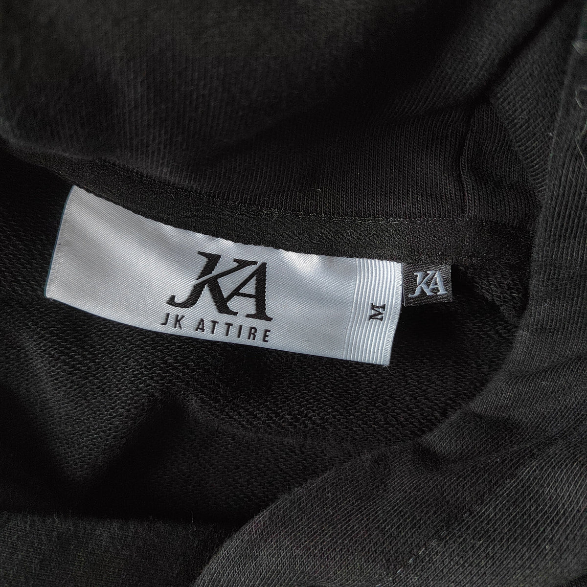 JK Attire "Lets Make Bad Decisions" Heavyweight Graphic Hoodie - Size Medium RRP £64.99