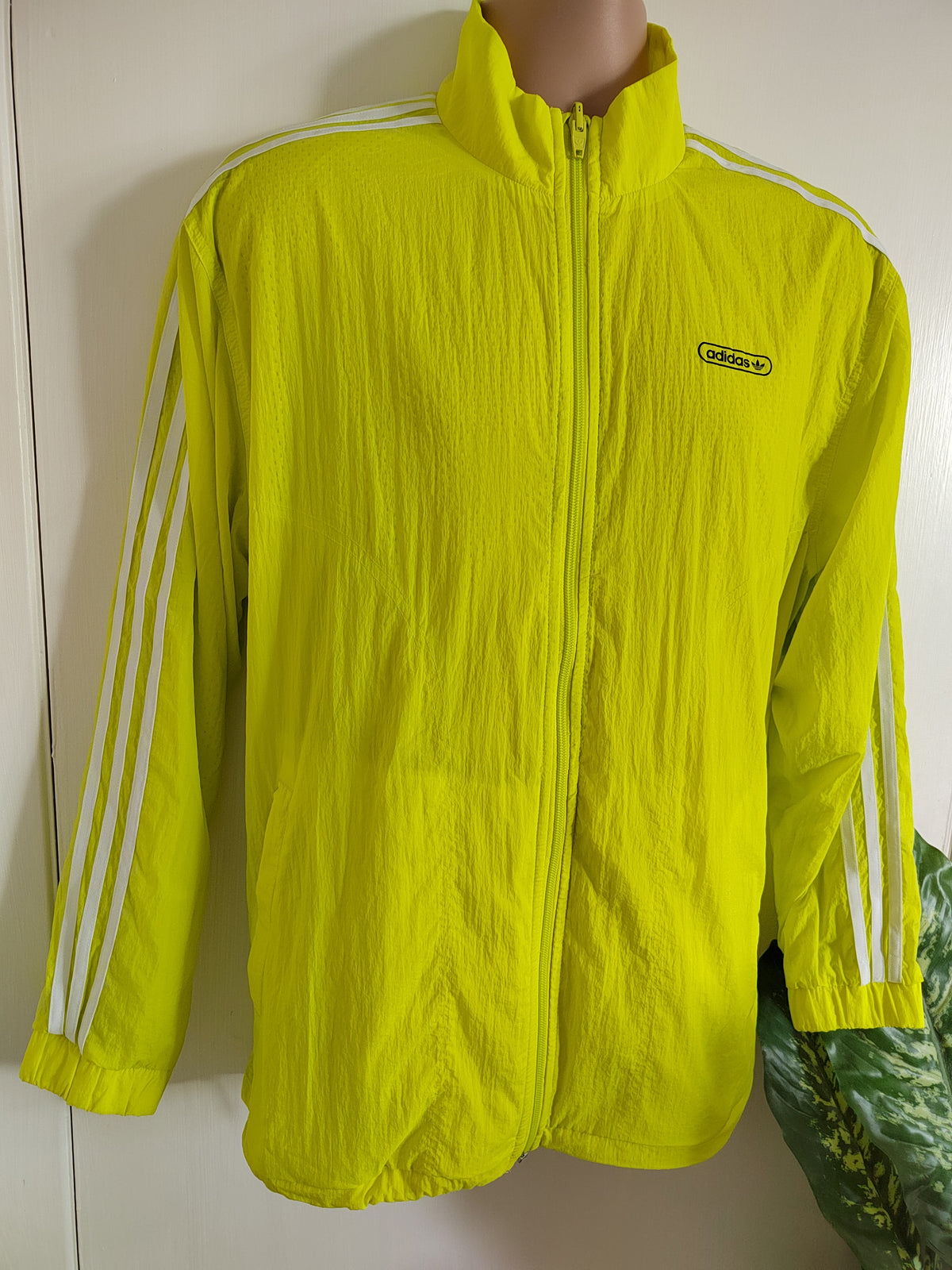 Adidas Originals "Reverse Track" Mesh Windbreaker Jacket - Size Small NWOT