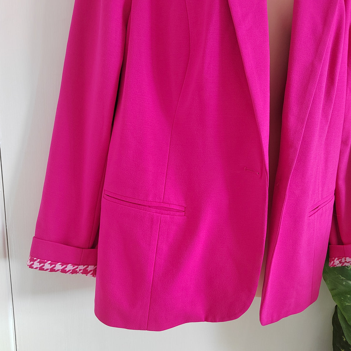 Dannii Minogue Petites Hot Pink Tailored Blazer - Size 20
