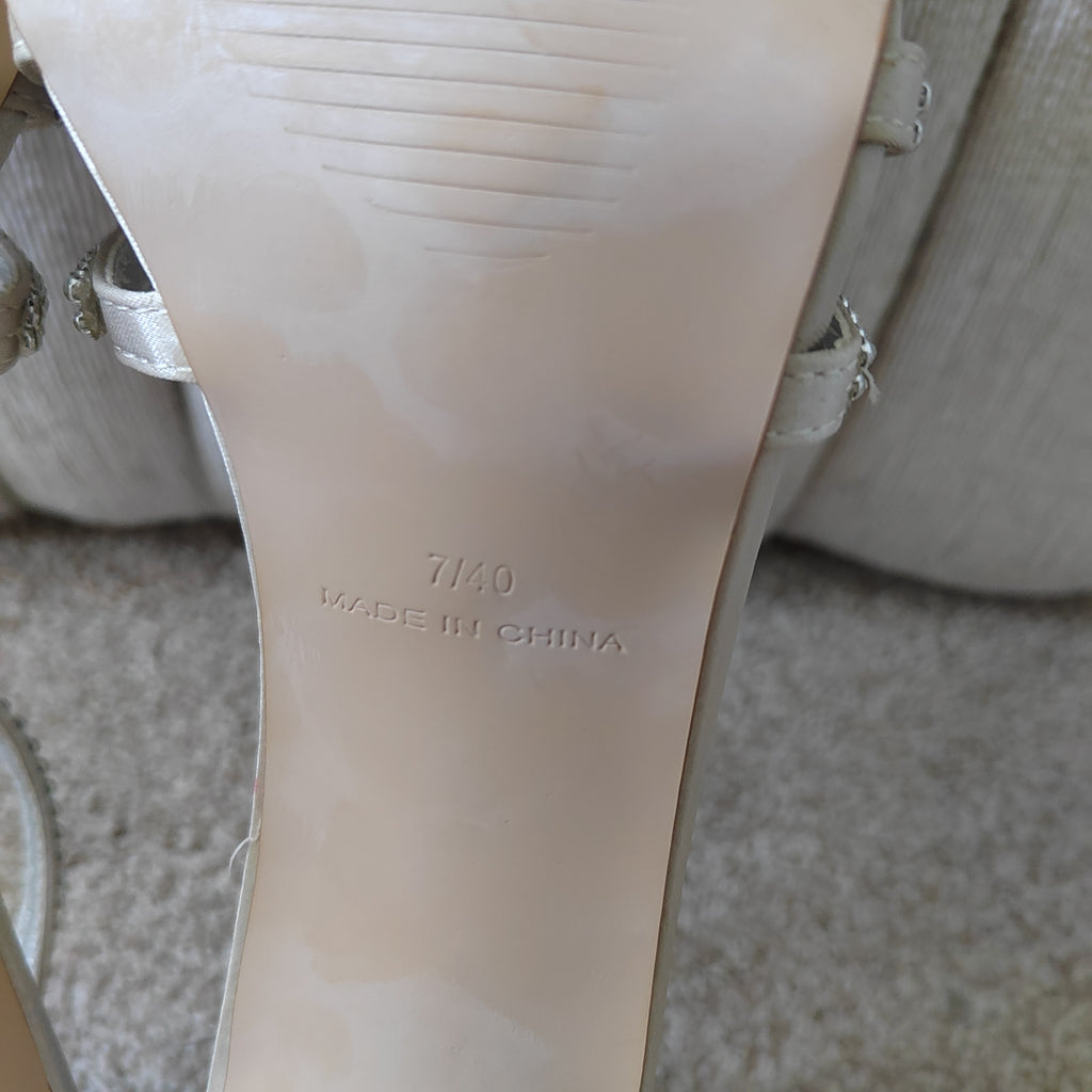 Brand New Miss KG "Pepper" Embellished Heels (With Box) - Size 7