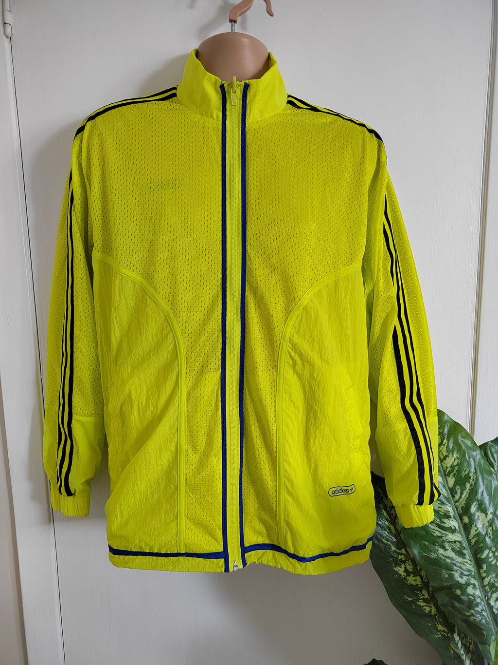 Adidas Originals "Reverse Track" Mesh Windbreaker Jacket - Size Small NWOT