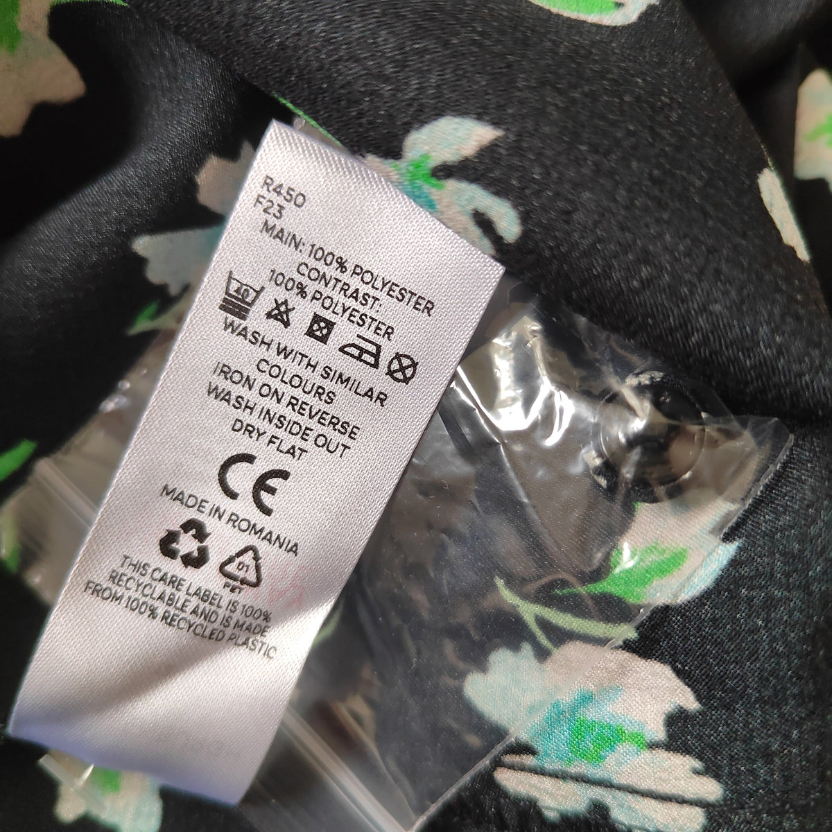 Lucy Mecklenburgh x V by Very Mixed Floral Print Midi Tea Dress – Size 12