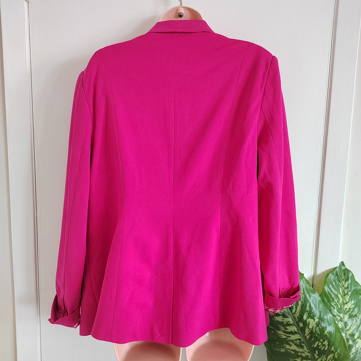 Dannii Minogue Petites Hot Pink Tailored Blazer - Size 20