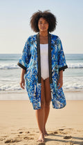Julien Macdonald Floral Embellished Kimono - Size Large RRP £40