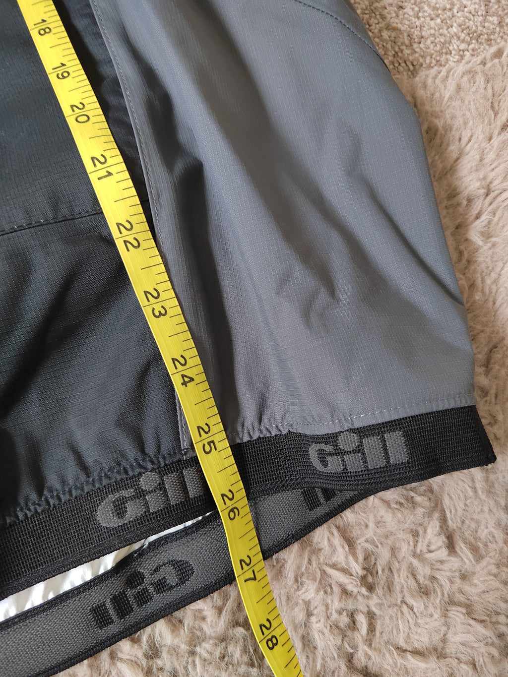 Gill Men's Waterproof Marine Sailing Smock Jacket - Charcoal/Black - Size Medium NWOT