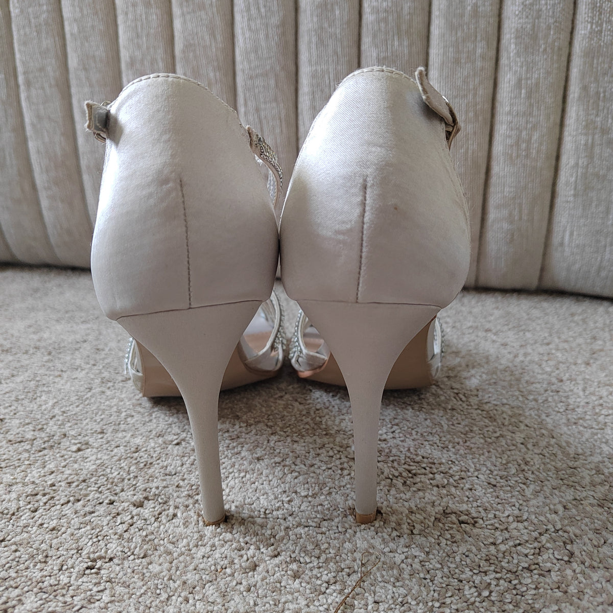 Brand New Miss KG "Pepper" Embellished Heels (With Box) - Size 7
