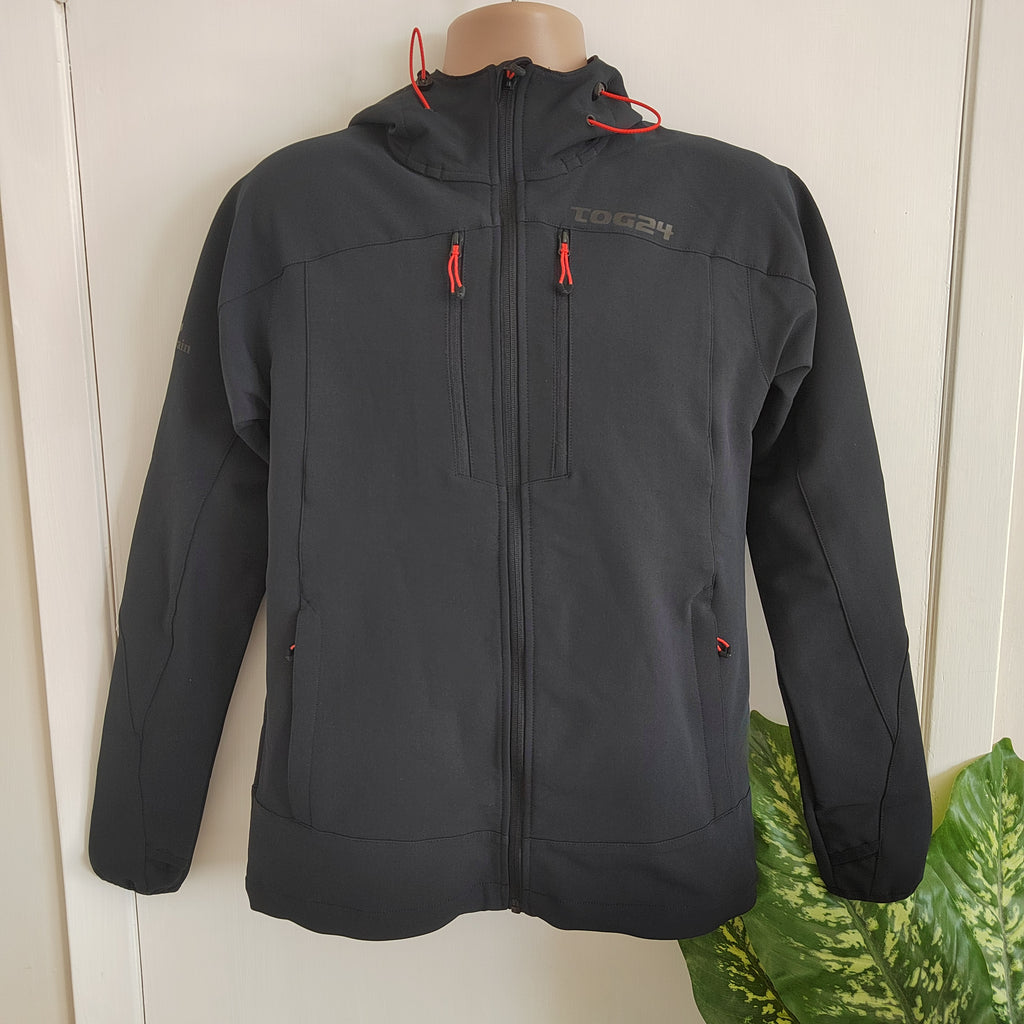 TOG24 Men’s Wagner All Terrain Softshell Jacket – Black - Size Small NWOT