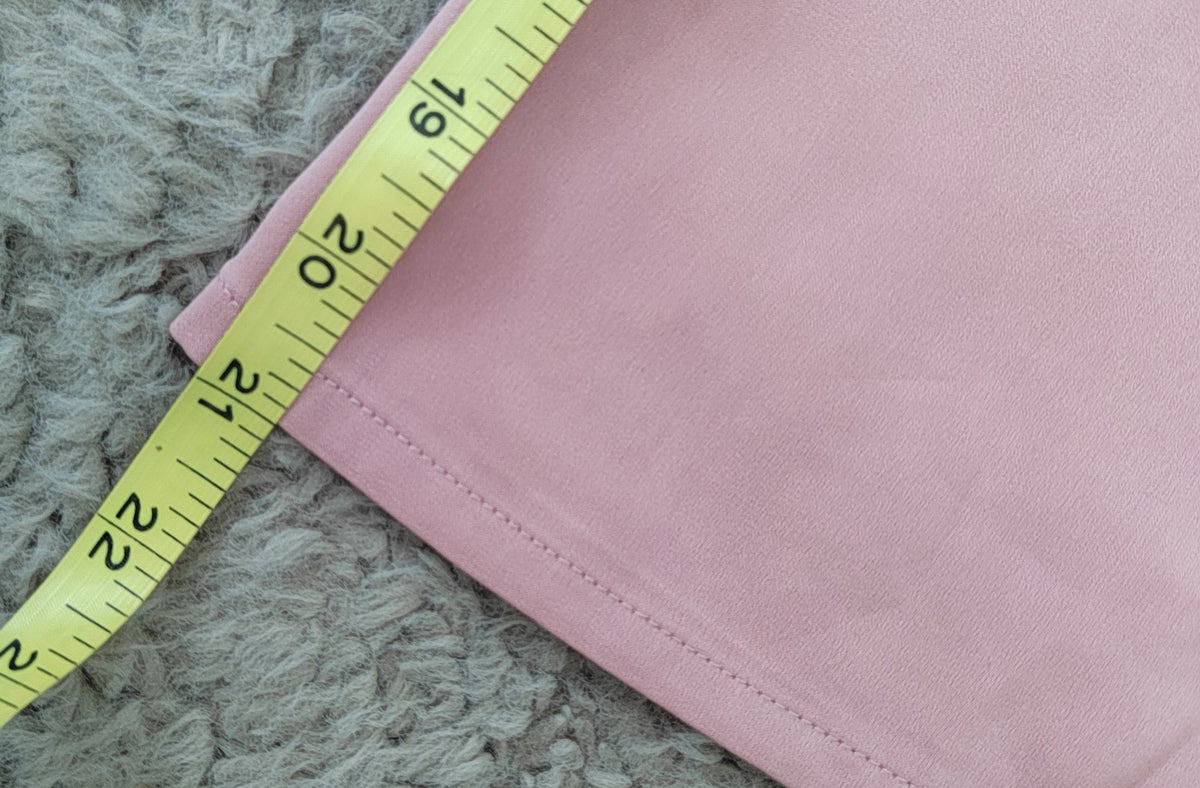 Paisie Pink Cross Waist Halterneck Wide-Leg Jumpsuit – Size 12