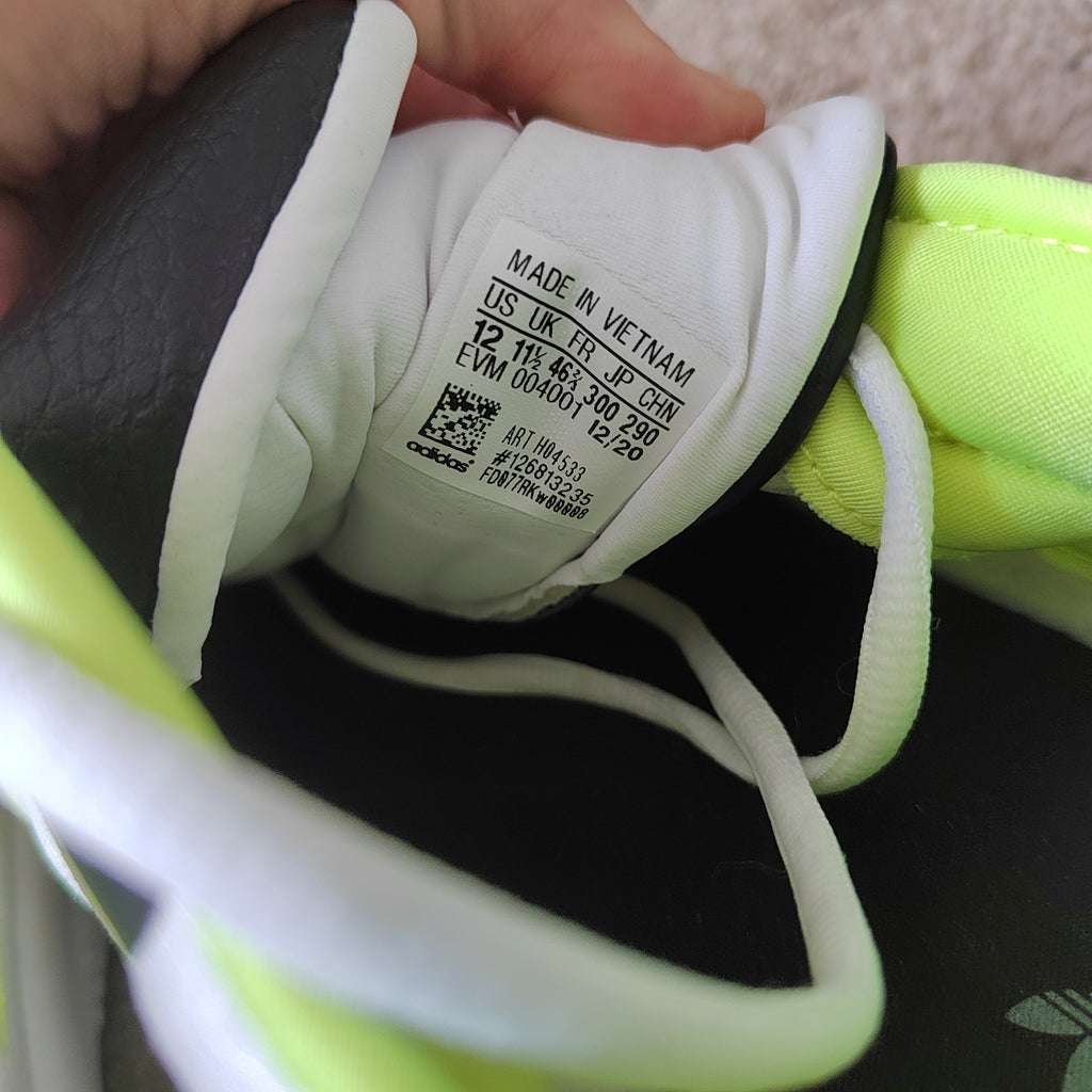 Adidas Originals Ozweego Pure 'White Solar Yellow' - Size 11.5
