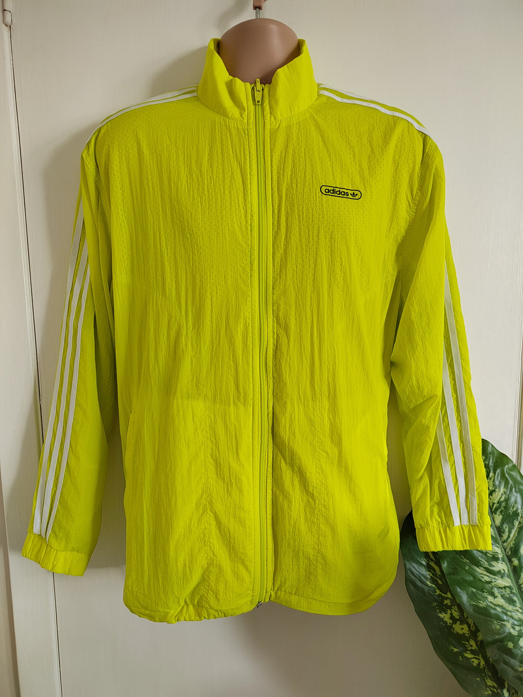Adidas Originals "Reverse Track" Mesh Windbreaker Jacket - Size Small NWOT