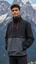 Berghaus Dean Street Ski Smock 86 Half-Zip Jacket – Black / Grey – Size Medium