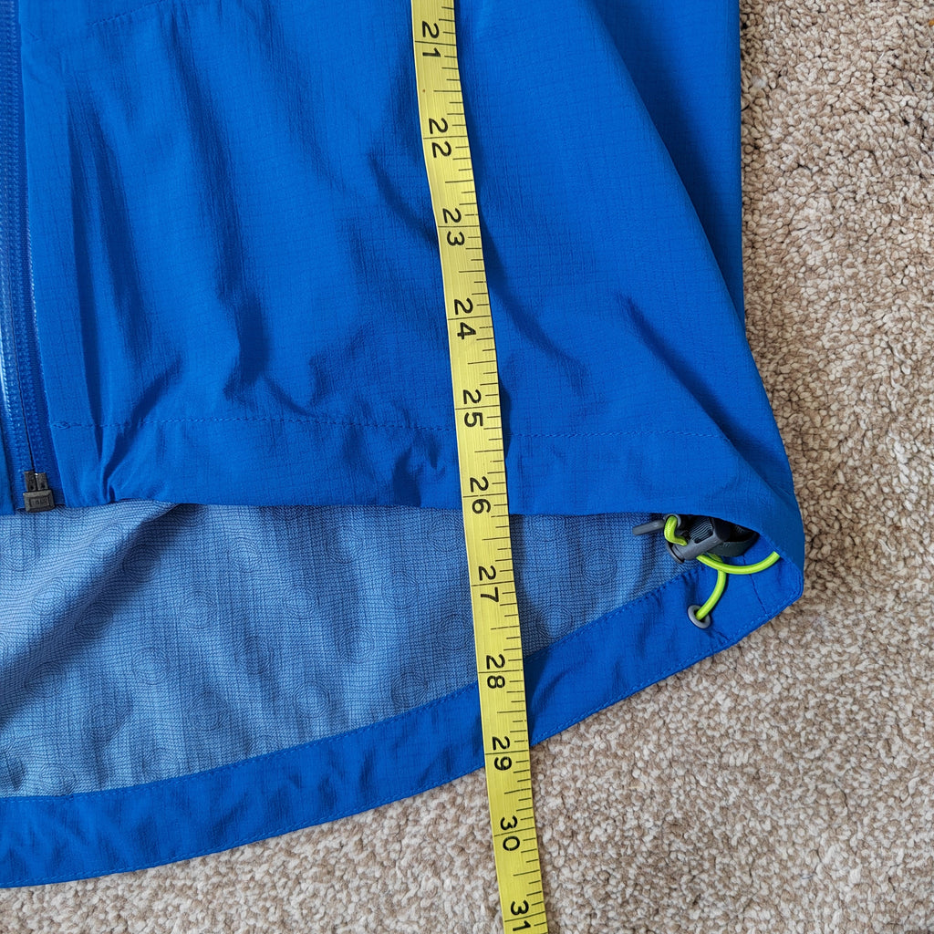 Rab Spark Jacket Mens Lightweight Waterproof Hardshell - Blue - Size Small NWOT