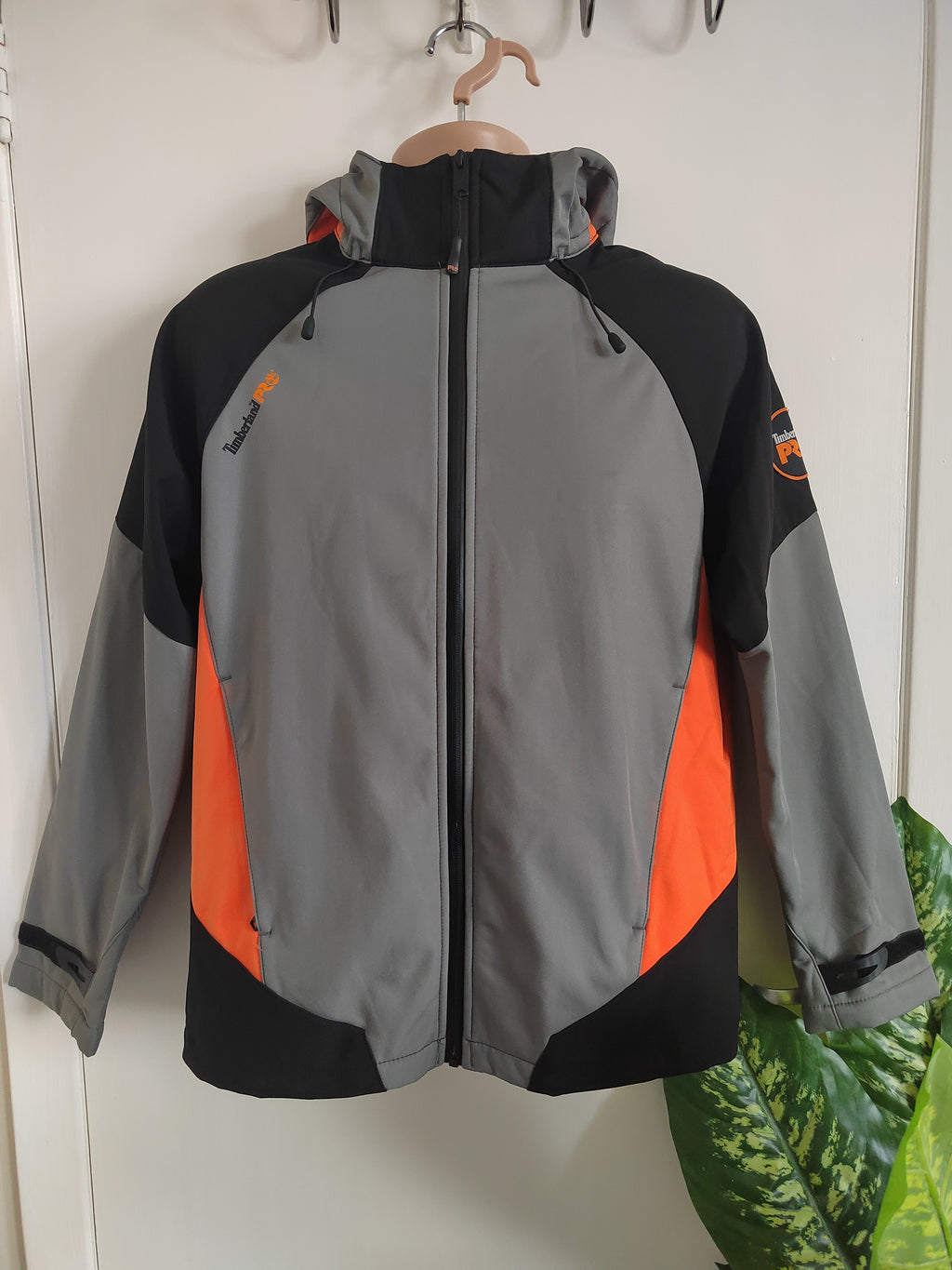 Timberland PRO Men's Powerzip Hooded Softshell Jacket - Size Small NWOT