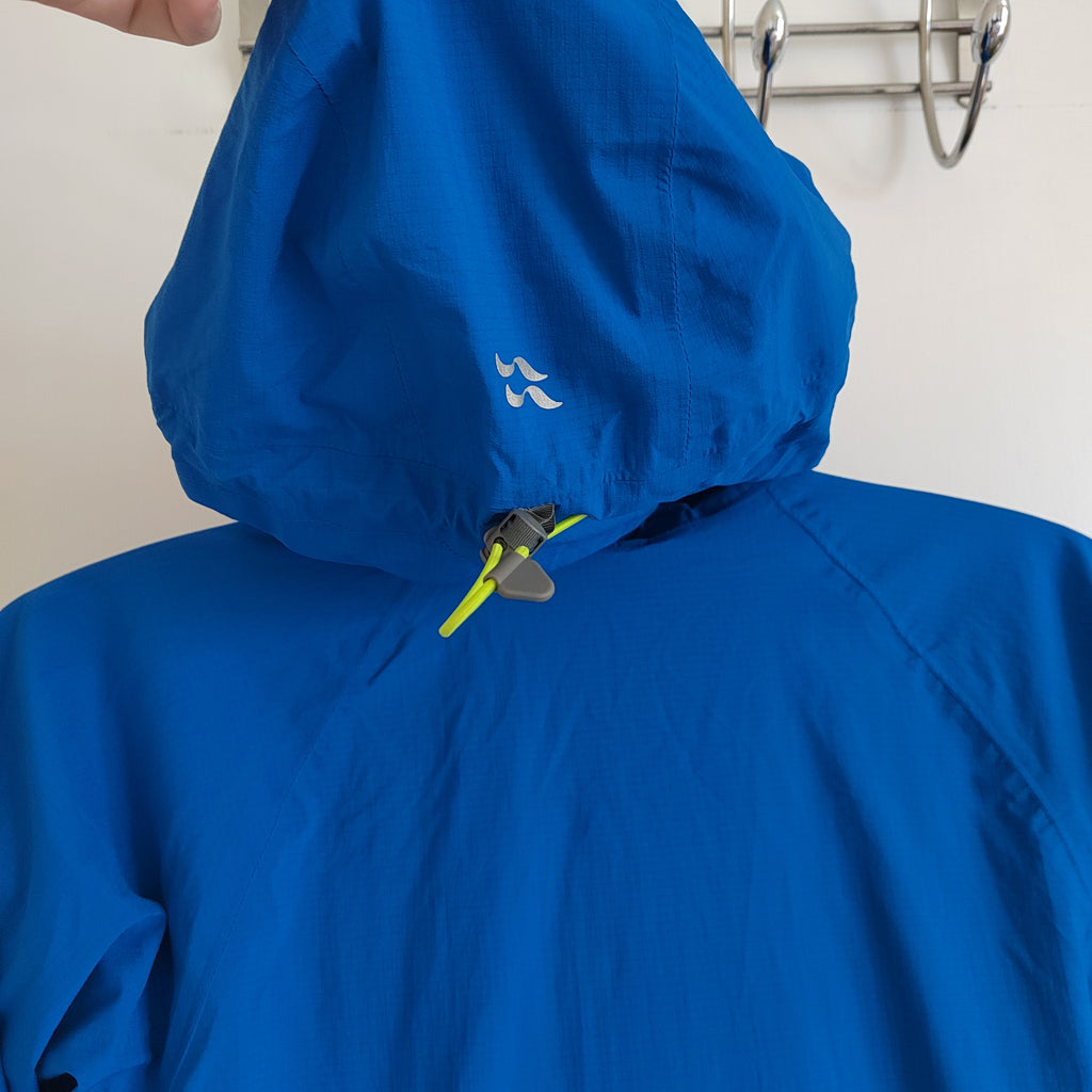 Rab Spark Jacket Mens Lightweight Waterproof Hardshell - Blue - Size Small NWOT