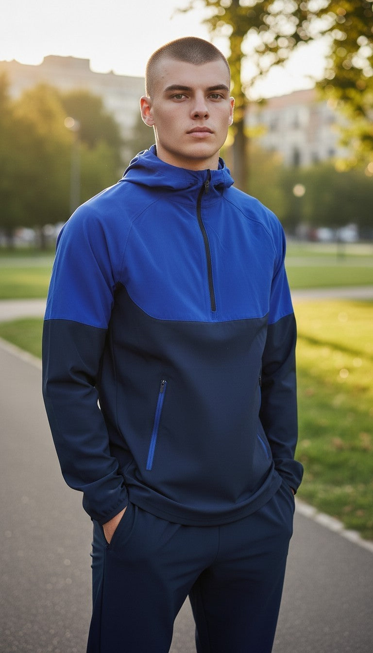 NWOT Under Armour Men's Sportstyle Wind Anorak Half-Zip Jacket - Size XS
